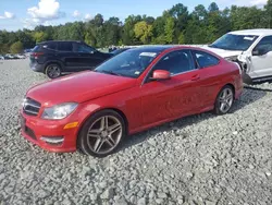 Mercedes-Benz salvage cars for sale: 2014 Mercedes-Benz C 250