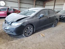 Honda salvage cars for sale: 2013 Honda Civic EX