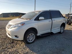 Toyota Sienna xle salvage cars for sale: 2017 Toyota Sienna XLE