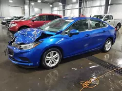 Salvage cars for sale at auction: 2017 Chevrolet Cruze LT