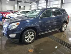 Chevrolet salvage cars for sale: 2016 Chevrolet Equinox LT