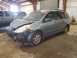 Salvage cars for sale at Lansing, MI auction: 2010 Toyota Sienna CE