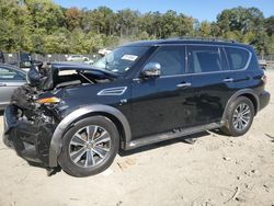 Nissan salvage cars for sale: 2019 Nissan Armada SV