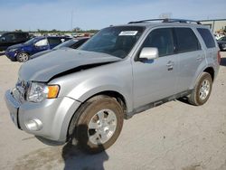 Salvage cars for sale at Kansas City, KS auction: 2011 Ford Escape Limited