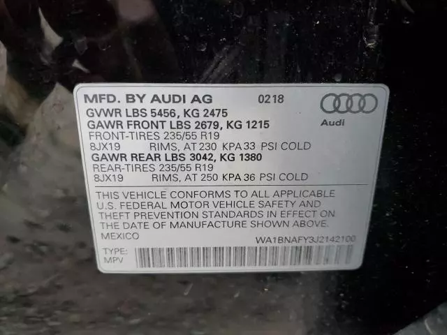 2018 Audi Q5 Premium Plus