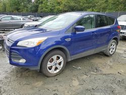 Salvage cars for sale at Waldorf, MD auction: 2013 Ford Escape SE