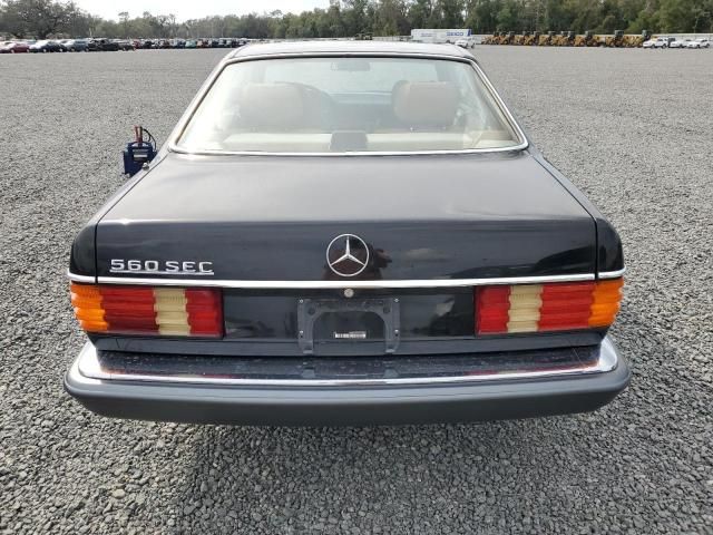 1991 Mercedes-Benz 560 SEC