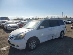 Salvage cars for sale at Des Moines, IA auction: 2006 Honda Odyssey EXL