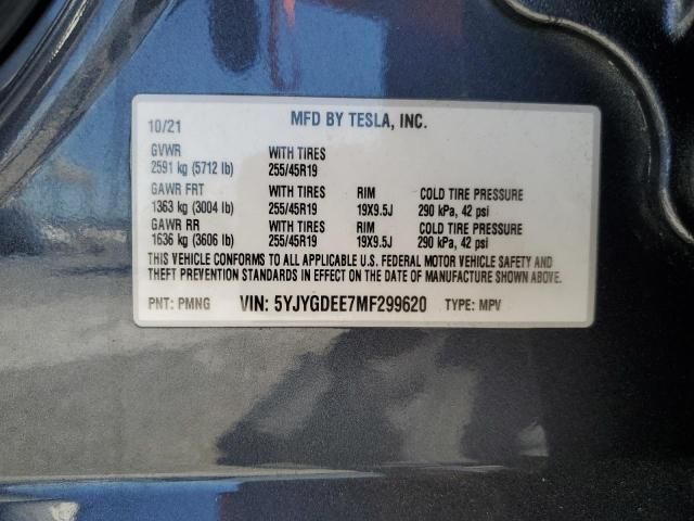 2021 Tesla Model Y