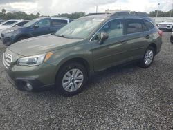 Salvage cars for sale at Riverview, FL auction: 2018 Subaru Outback 2.5I Premium