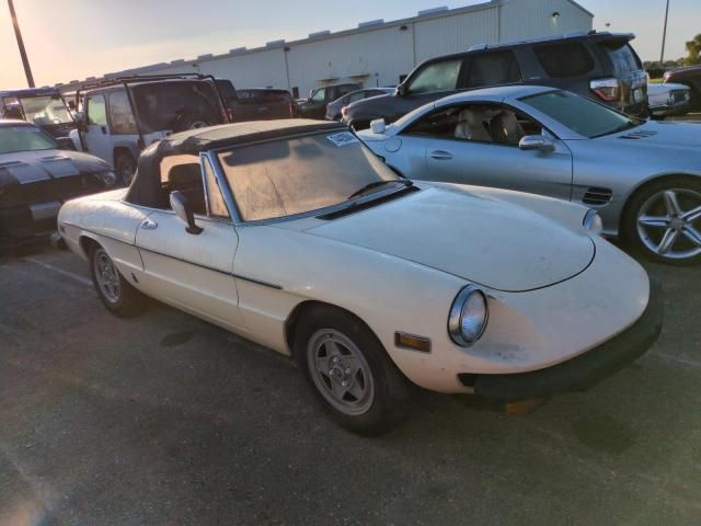 1982 Alfa Romeo Veloce 2000 Spider