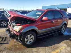 KIA salvage cars for sale: 2008 KIA Sorento EX