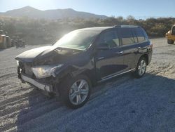 Salvage cars for sale at Reno, NV auction: 2012 Toyota Highlander Limited