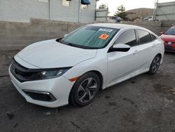 Salvage cars for sale at auction: 2020 Honda Civic LX