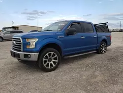 Salvage cars for sale at Temple, TX auction: 2016 Ford F150 Supercrew