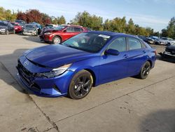 Salvage cars for sale at Woodburn, OR auction: 2022 Hyundai Elantra SEL