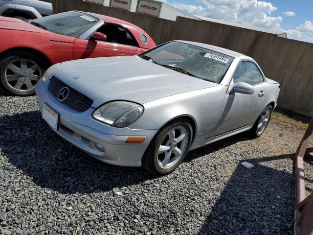 2001 Mercedes-Benz SLK 320