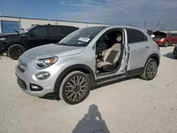 Salvage cars for sale at Haslet, TX auction: 2017 Fiat 500X Lounge