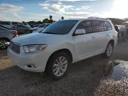 Toyota Vehiculos salvage en venta: 2008 Toyota Highlander Hybrid Limited