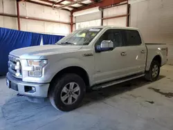 Salvage trucks for sale at Hurricane, WV auction: 2016 Ford F150 Supercrew