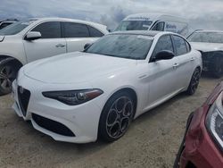 Salvage cars for sale from Copart Homestead, FL: 2022 Alfa Romeo Giulia Super