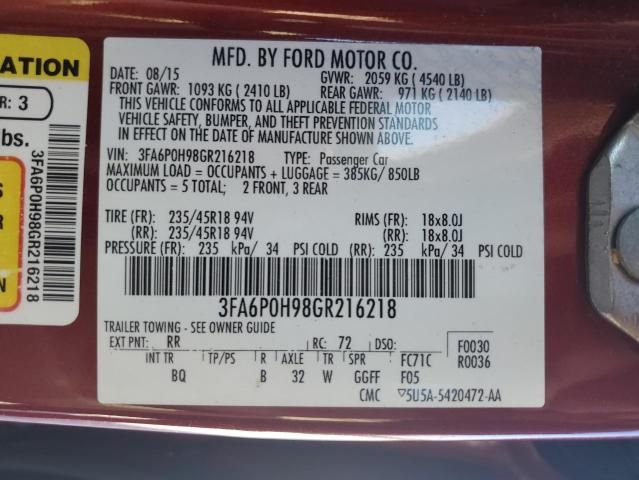 2016 Ford Fusion SE