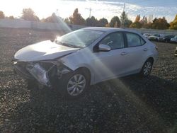 Toyota salvage cars for sale: 2015 Toyota Corolla L