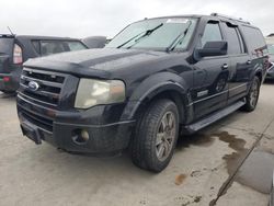 Ford salvage cars for sale: 2007 Ford Expedition EL Limited