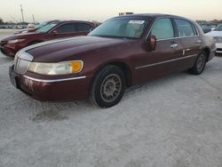 Salvage cars for sale from Copart Arcadia, FL: 2000 Lincoln Town Car Cartier