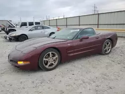 Salvage cars for sale at Haslet, TX auction: 2003 Chevrolet Corvette