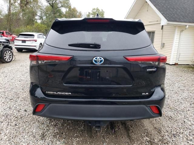 2020 Toyota Highlander Hybrid XLE