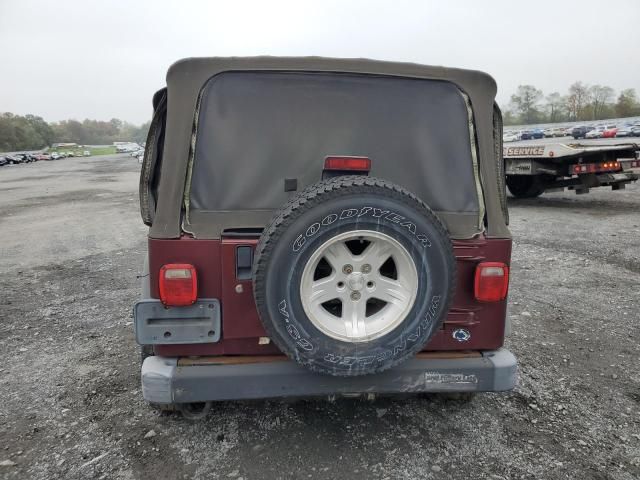 2004 Jeep Wrangler / TJ Sport