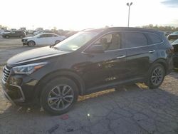 Salvage cars for sale at Indianapolis, IN auction: 2017 Hyundai Santa FE SE