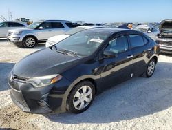 Salvage cars for sale from Copart Arcadia, FL: 2016 Toyota Corolla L