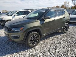 Jeep salvage cars for sale: 2018 Jeep Compass Trailhawk