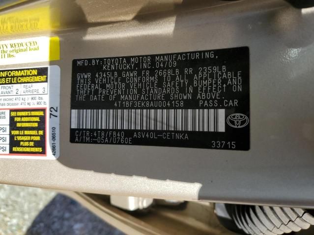 2010 Toyota Camry Base