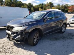 Salvage cars for sale from Copart Mendon, MA: 2016 Acura RDX