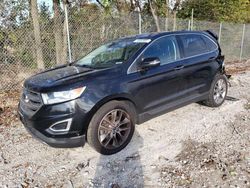 Salvage cars for sale from Copart Cicero, IN: 2015 Ford Edge Titanium