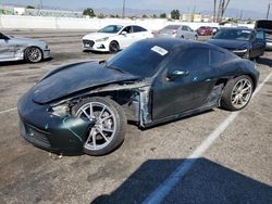 Porsche salvage cars for sale: 2018 Porsche Cayman