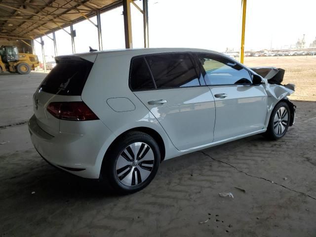 2016 Volkswagen E-GOLF SE