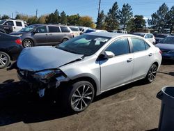 Vehiculos salvage en venta de Copart Denver, CO: 2018 Toyota Corolla L