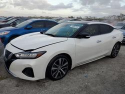 Flood-damaged cars for sale at auction: 2020 Nissan Maxima SL