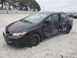 Salvage cars for sale at Loganville, GA auction: 2013 Honda Civic EX