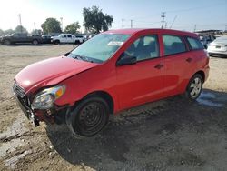 Salvage cars for sale from Copart Los Angeles, CA: 2006 Toyota Corolla Matrix XR