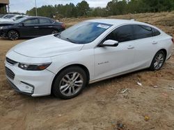 Chevrolet salvage cars for sale: 2017 Chevrolet Malibu LT