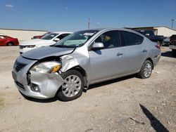 Salvage cars for sale at Temple, TX auction: 2012 Nissan Versa S