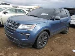 Ford Explorer xlt Vehiculos salvage en venta: 2018 Ford Explorer XLT