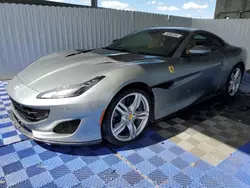 Salvage cars for sale at West Palm Beach, FL auction: 2021 Ferrari Portofino