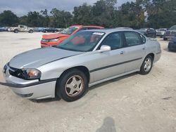 Salvage cars for sale at Ocala, FL auction: 2001 Chevrolet Impala LS