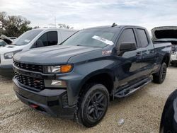 Salvage cars for sale at Arcadia, FL auction: 2019 Chevrolet Silverado K1500 Trail Boss Custom